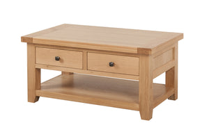 Cotswold Coffee Table 2 Drawers