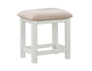 Camden Off White dressing table stool