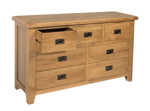 Rustic 3 over 4 Chest of Drawers