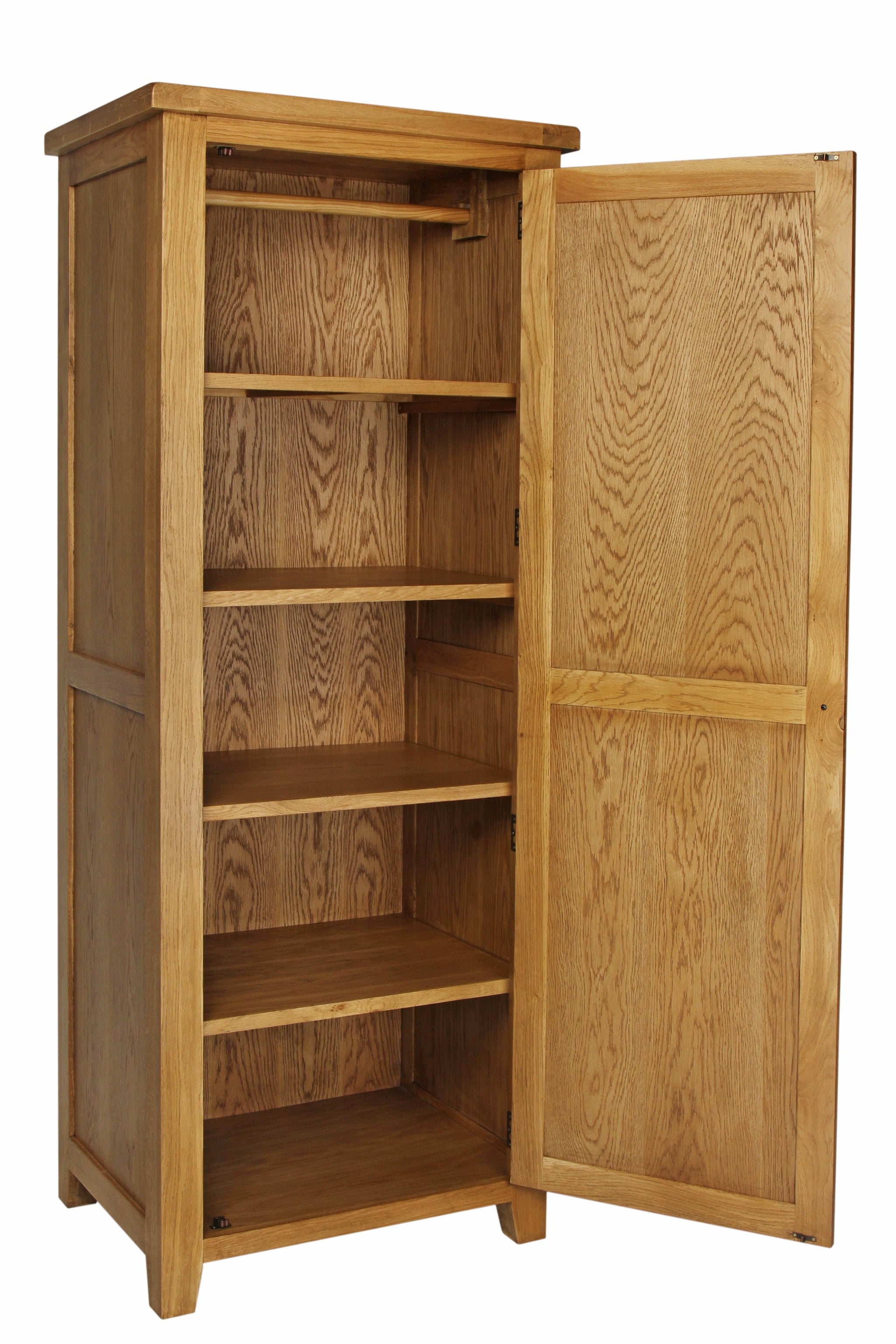 Rustic Single Wardrobe - Price Match Guarantee And Free Mainland Delivery